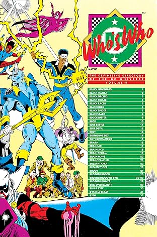 Who's Who: The Definitive Directory of the DC Universe (1985-1987) #3