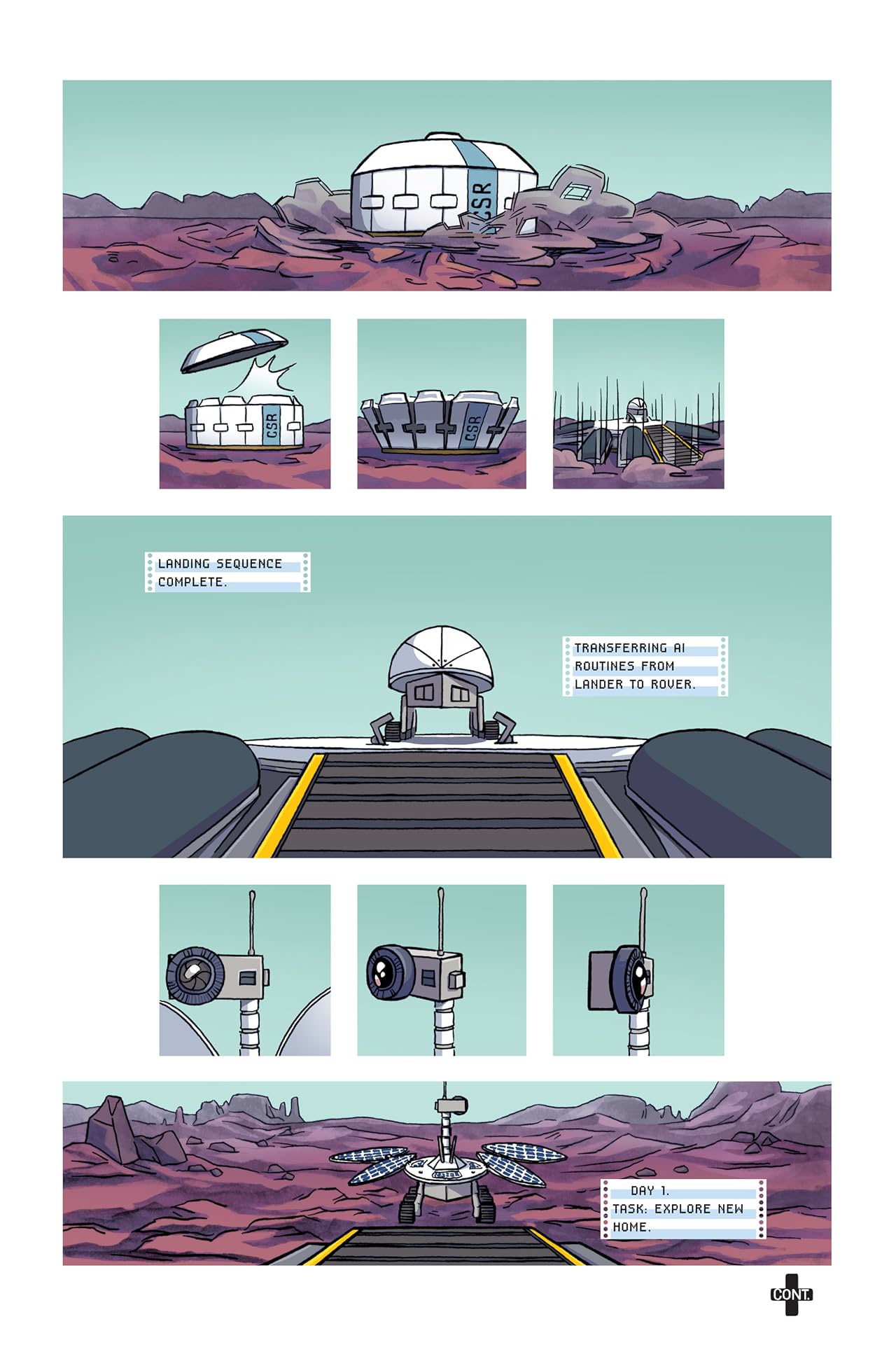 Cute Science Robot and Other Tales of Exploration