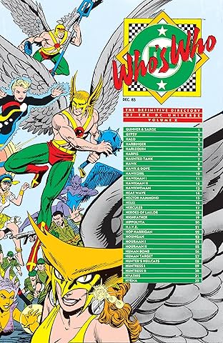 Who's Who: The Definitive Directory of the DC Universe (1985-1987) #10