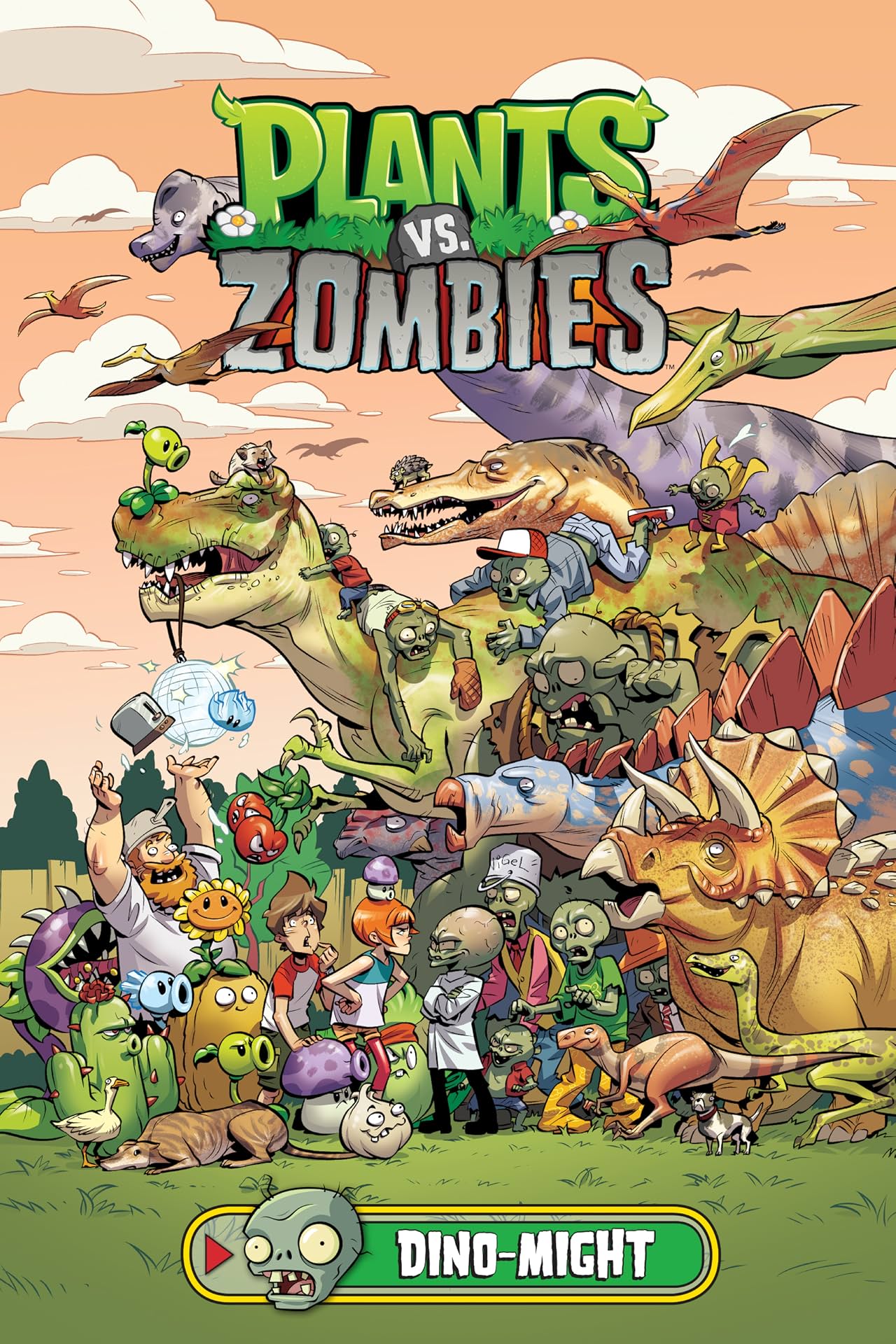 Plants vs. Zombies Vol. 12: Dino-Might