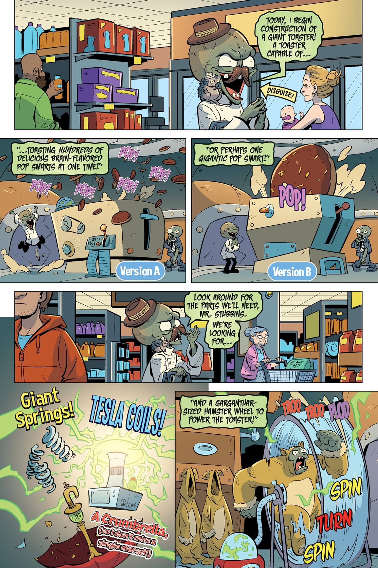 Plants vs. Zombies Vol. 12: Dino-Might