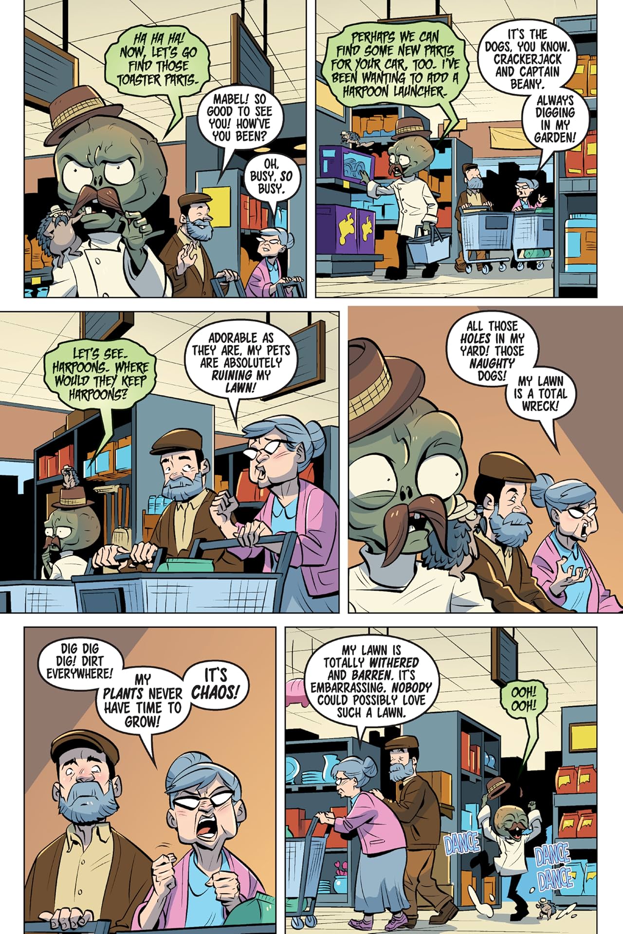 Plants vs. Zombies Vol. 12: Dino-Might