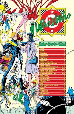 Who's Who: The Definitive Directory of the DC Universe (1985-1987) #13