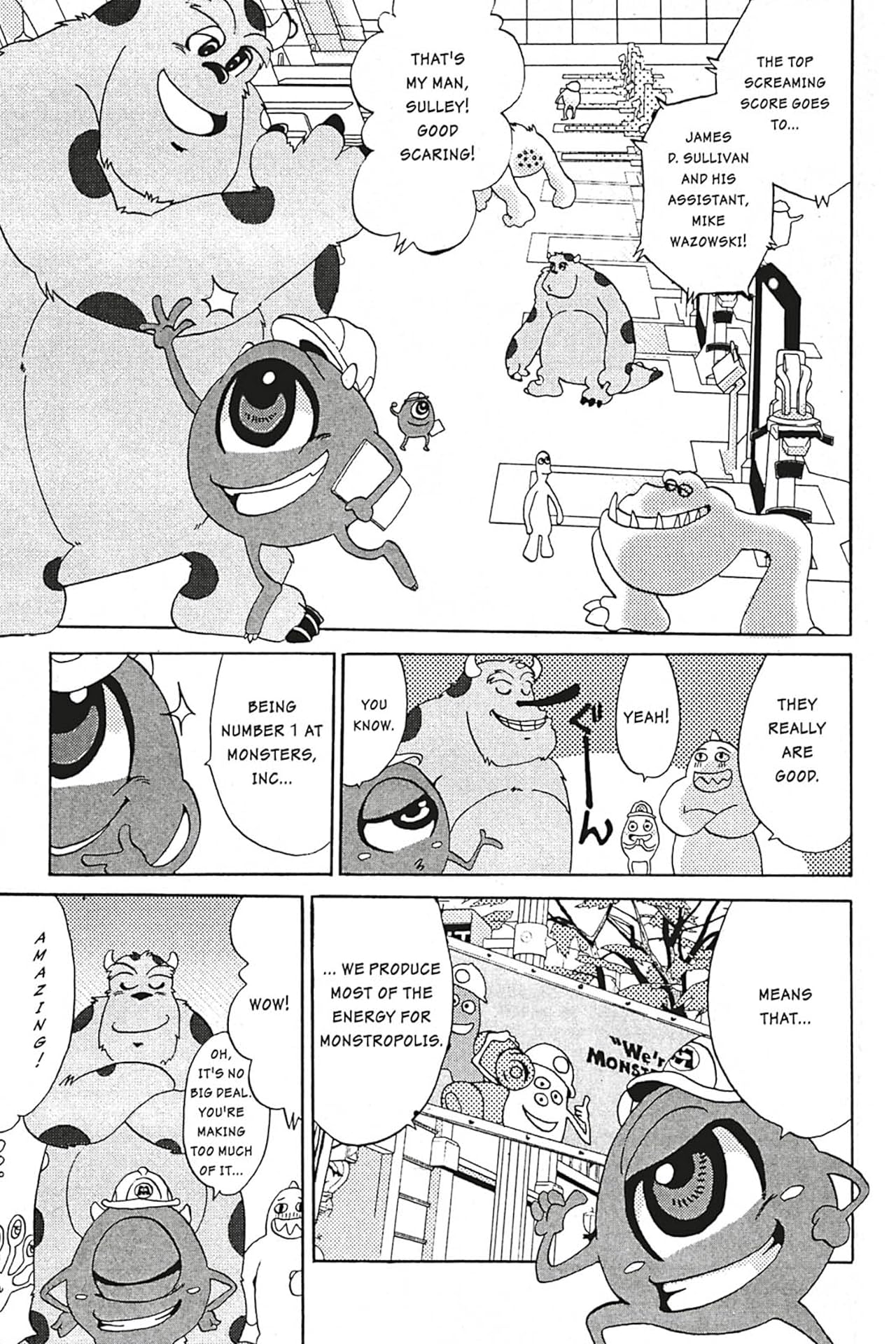 Disney Manga: Monsters Inc.
