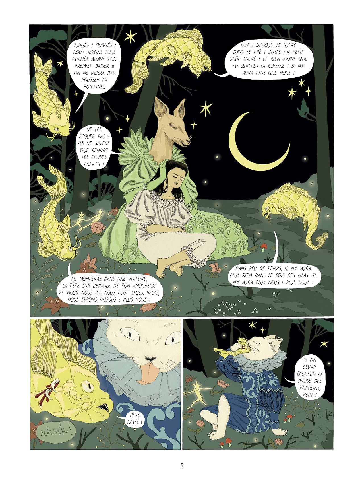 Dans la forêt des lilas