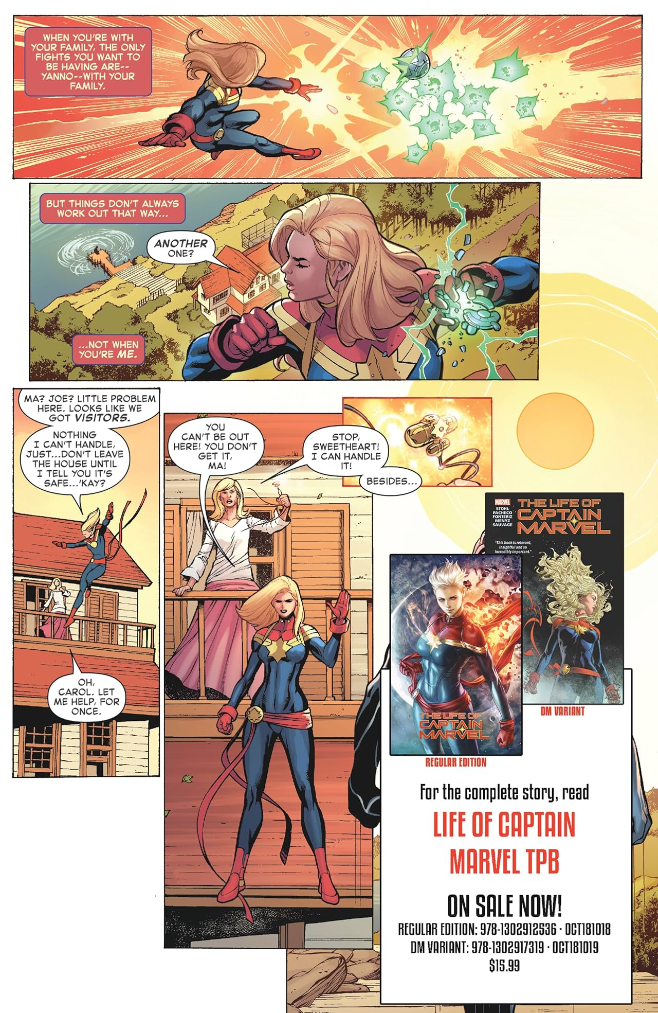 Captain Marvel: Start Here Sampler 2019