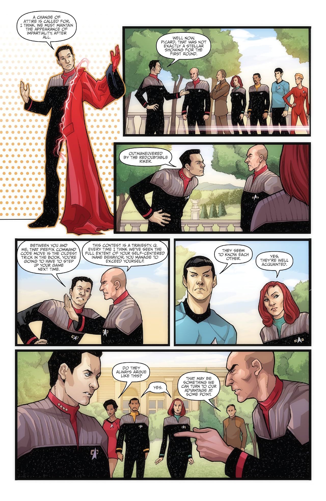 Star Trek: The Q Conflict #3 (of 6)