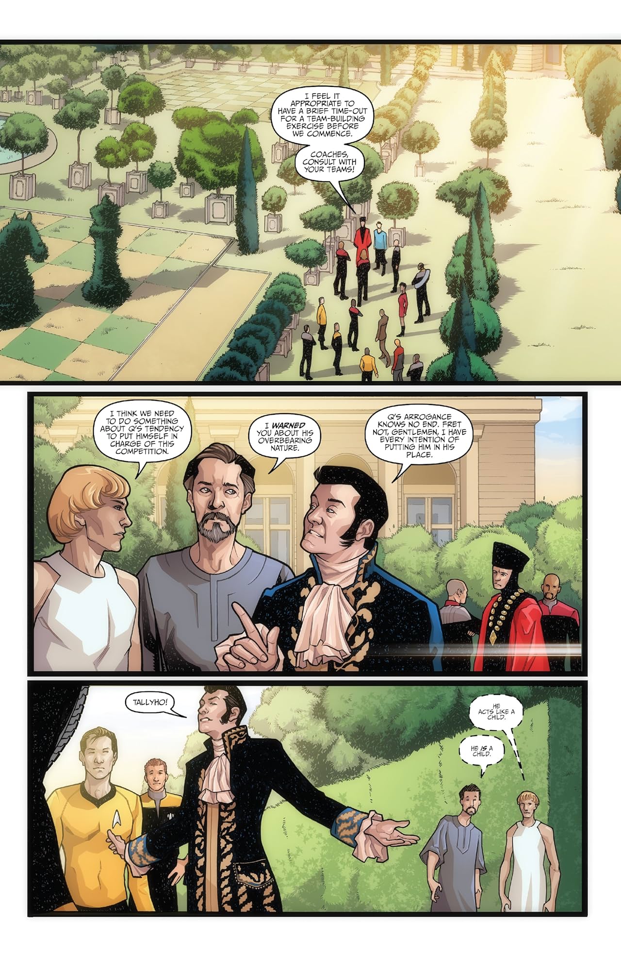 Star Trek: The Q Conflict #3 (of 6)