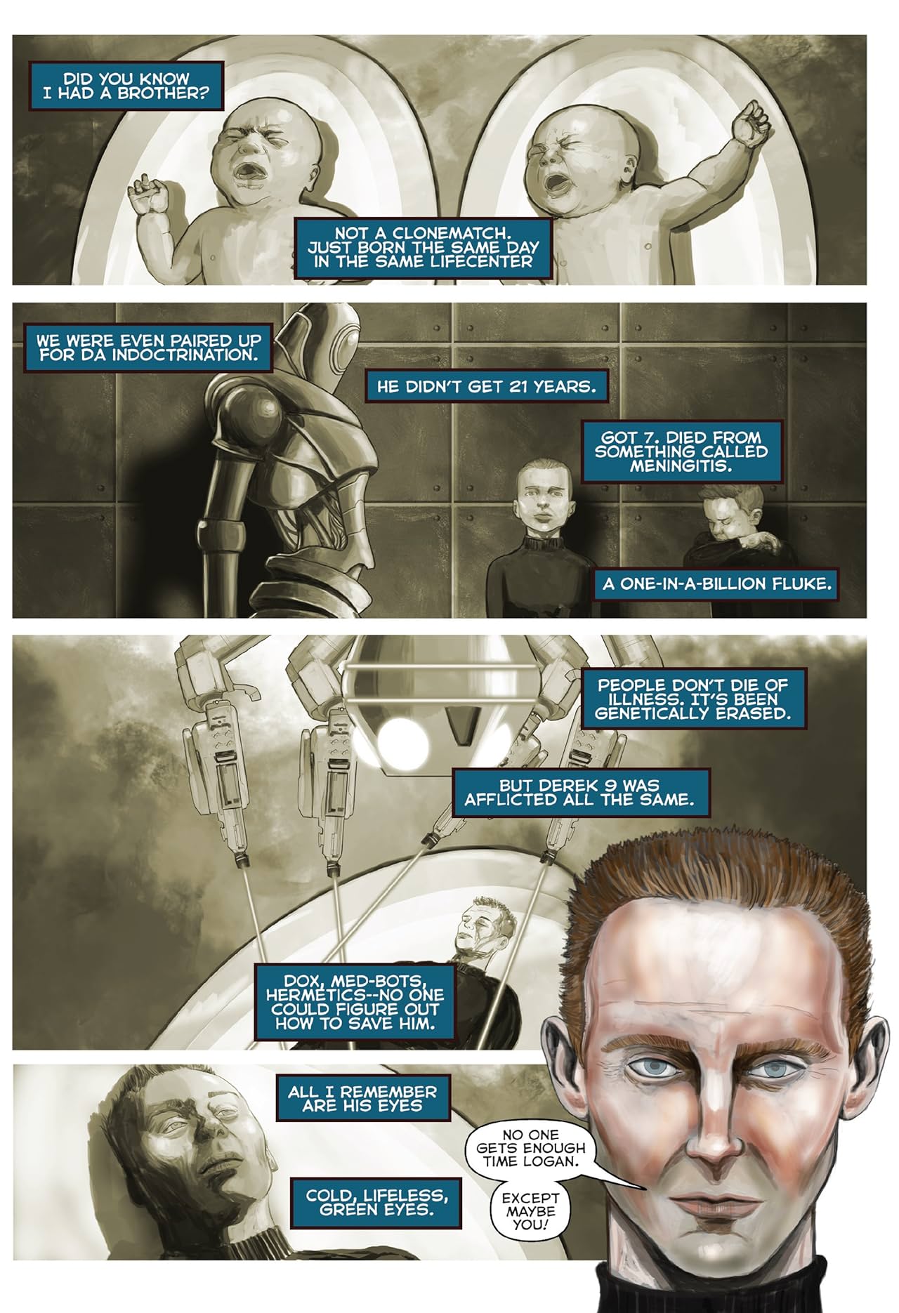 Logan's Run: Black Flower #4