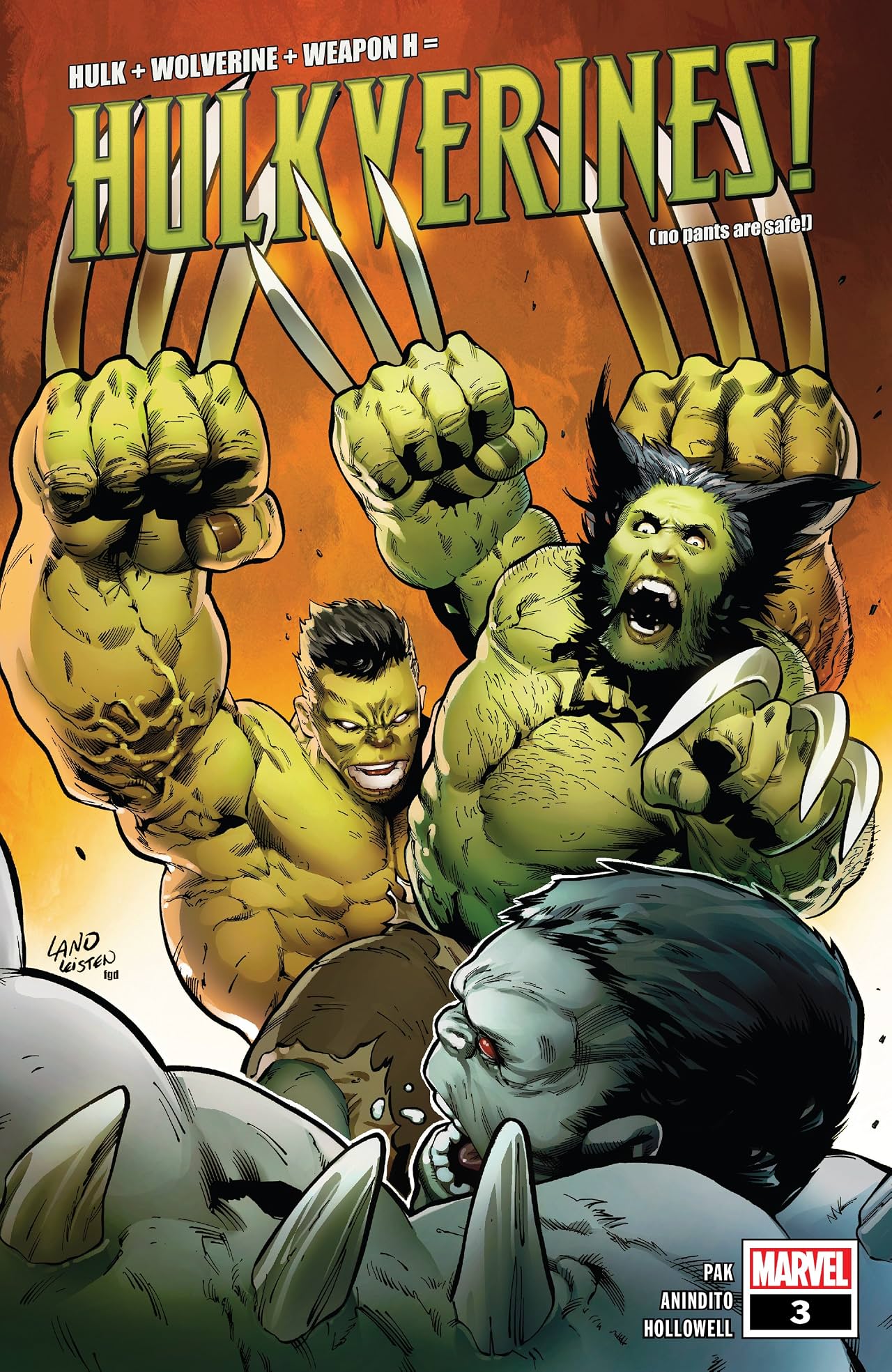 Hulkverines (2019) No.3 (sur 3) Hulkverines (2019) No.3 (sur 3)