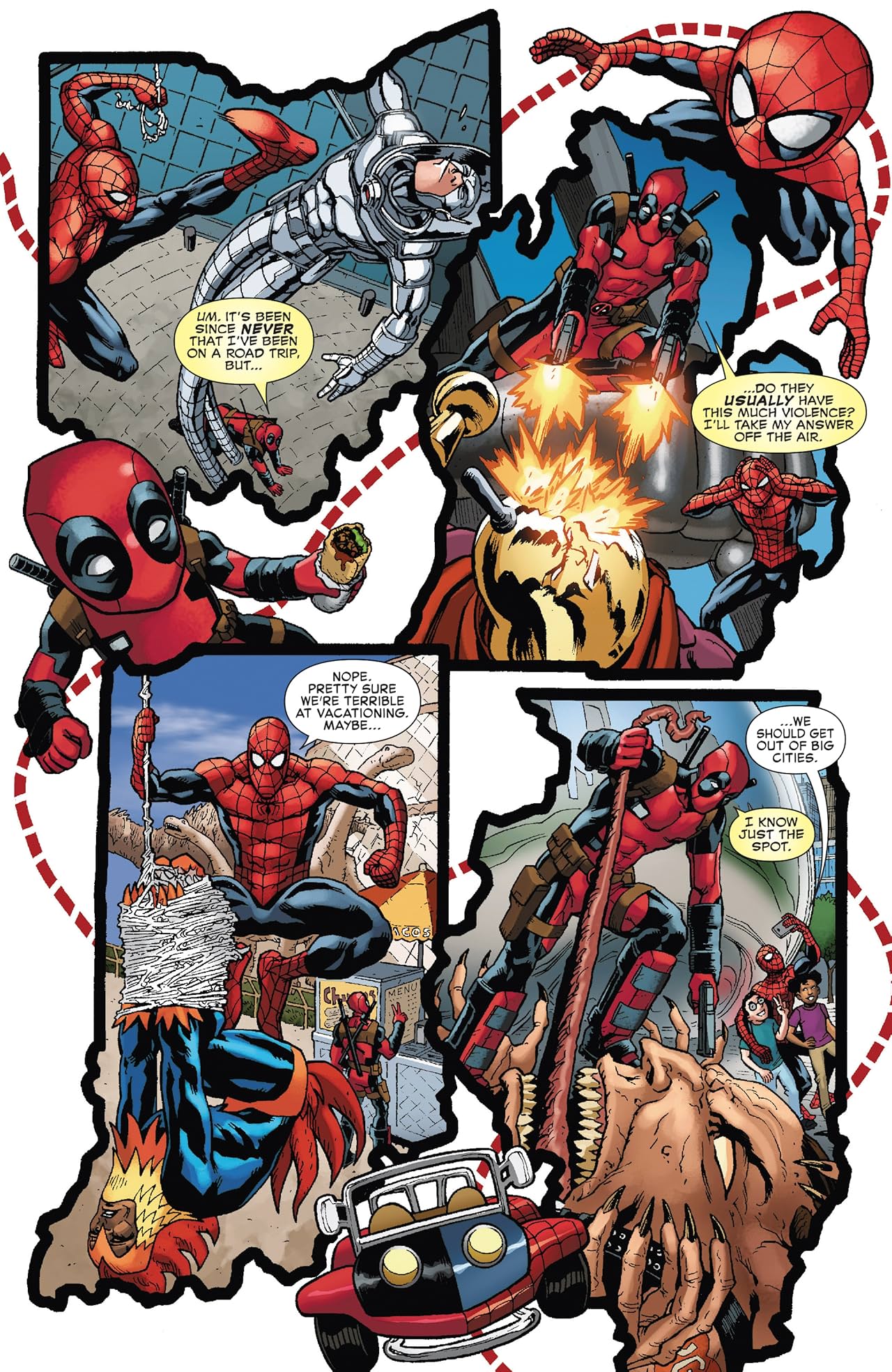 Spider-Man/Deadpool Vol. 8: Road Trip