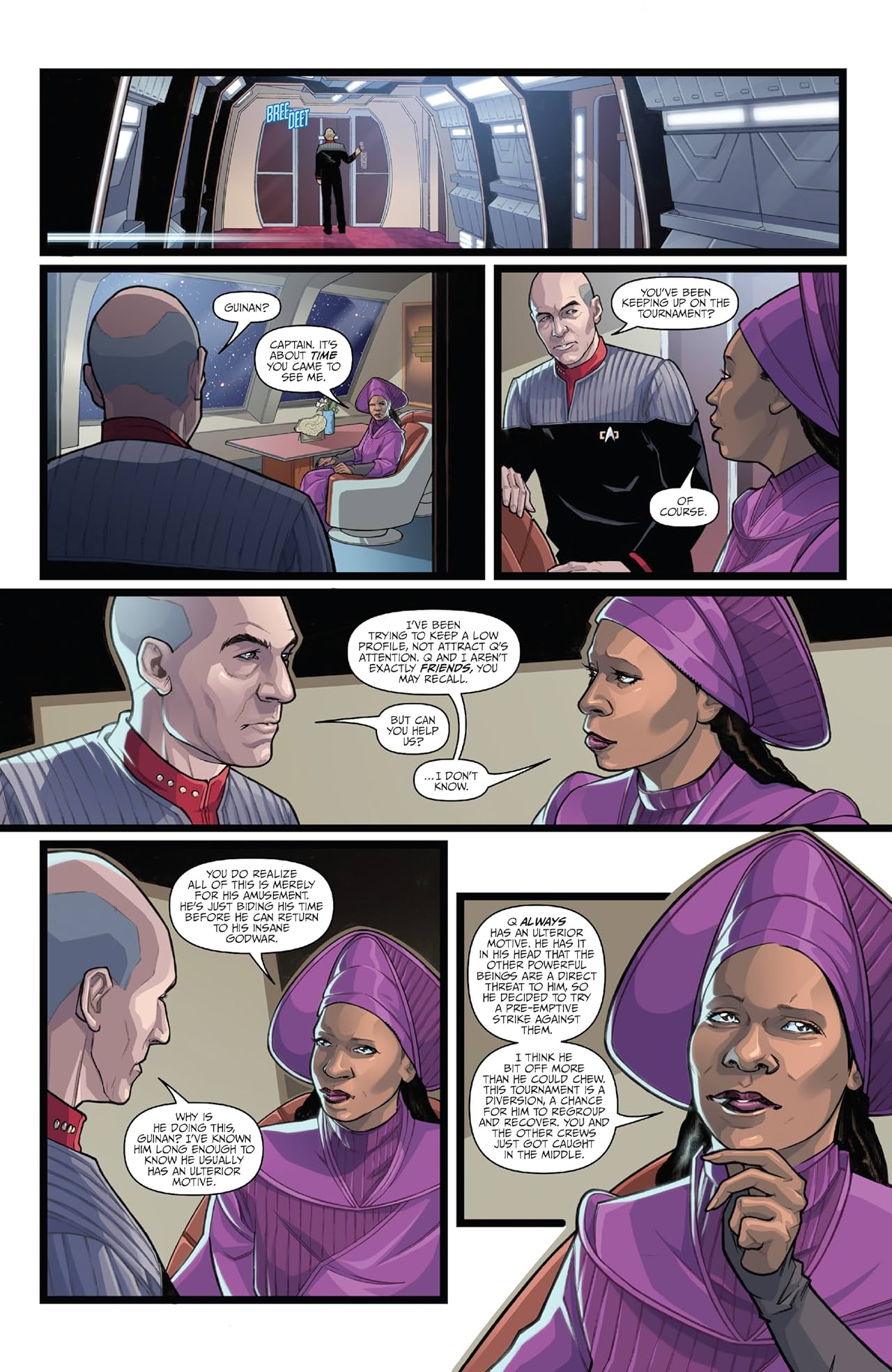 Star Trek: The Q Conflict #4 (of 6)