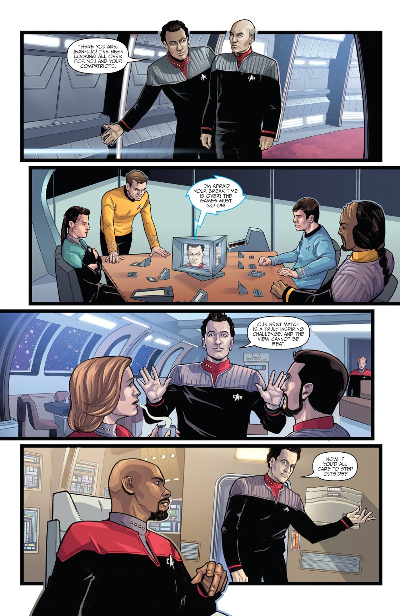 Star Trek: The Q Conflict #4 (of 6)