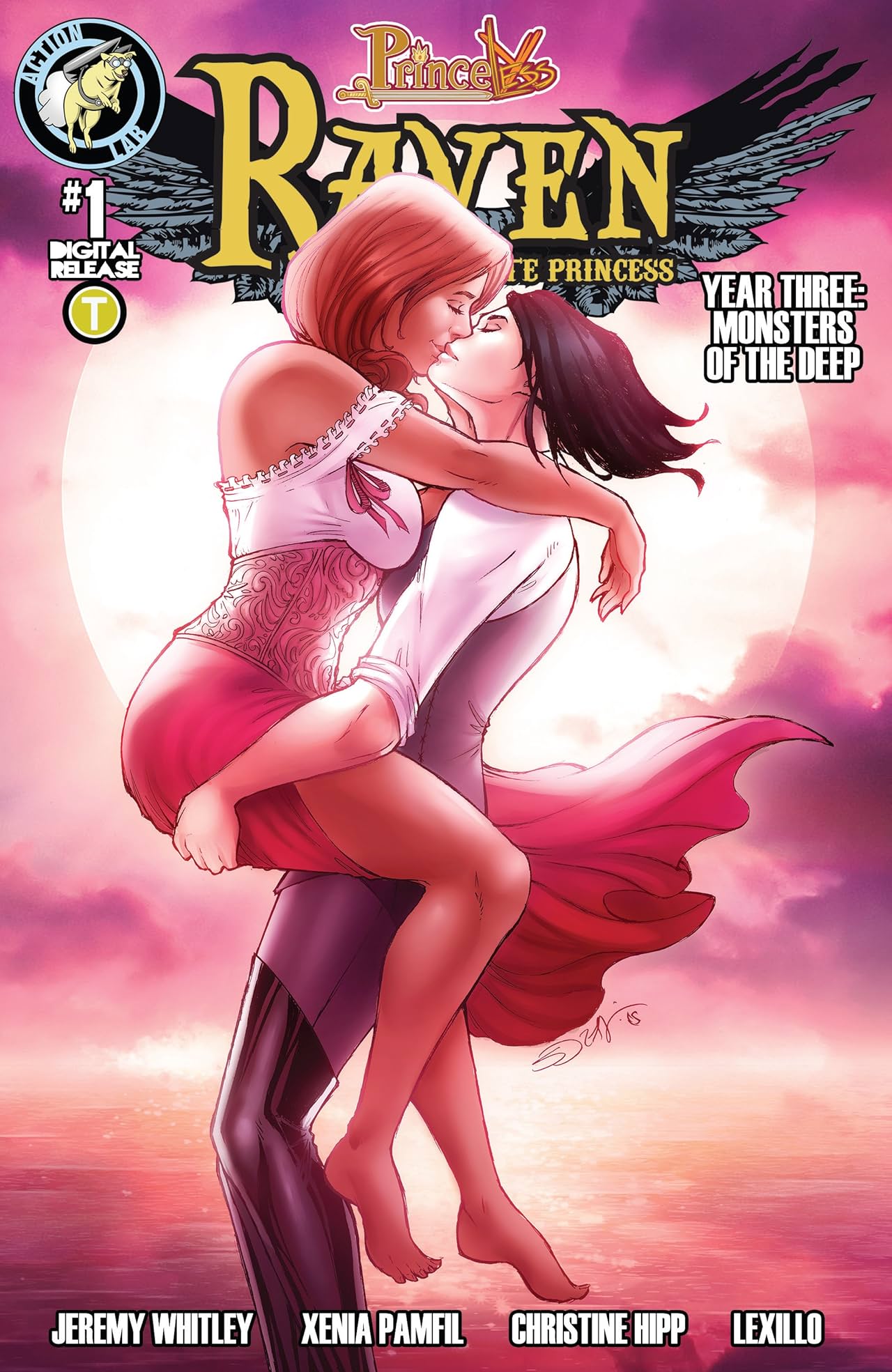 Raven The Pirate Princess Year 3: Monsters of the Deep  #1