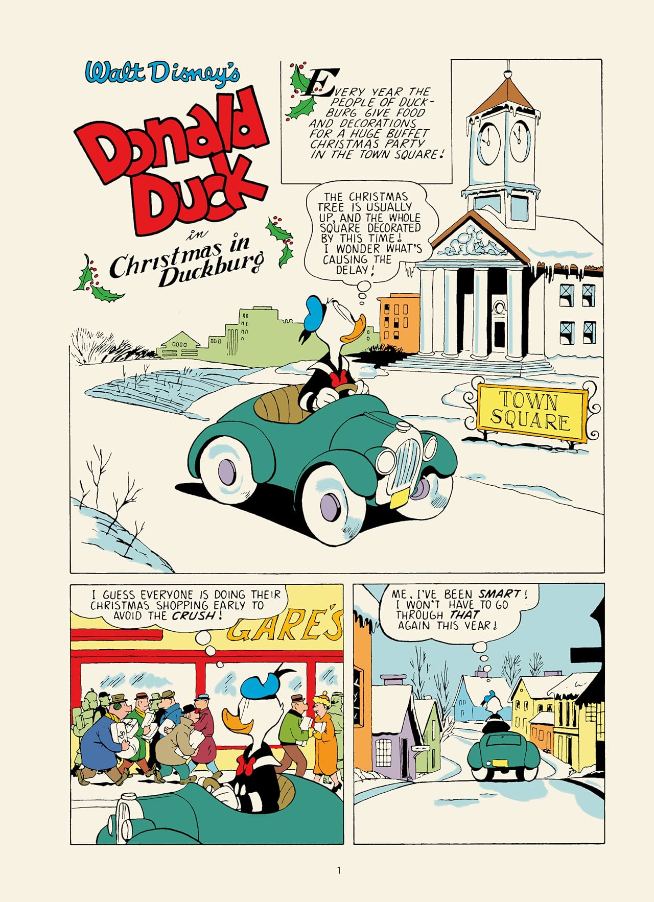 Walt Disney's Donald Duck Vol. 21: Christmas in Duckburg