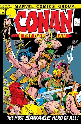Conan The Barbarian (1970-1993) #12