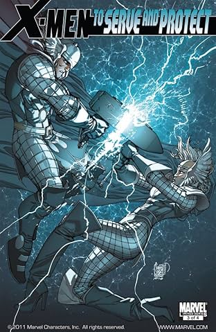 X-Men: To Serve and Protect #3 (of 4)