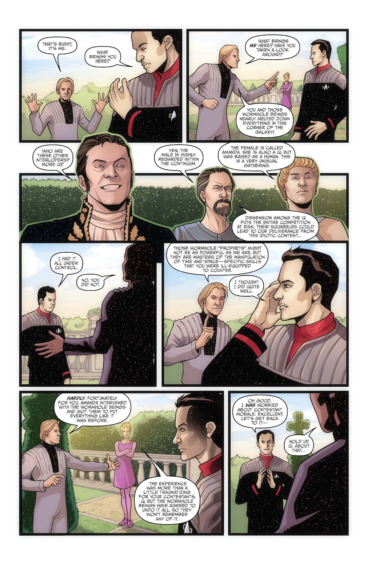 Star Trek: The Q Conflict #5 (of 6)