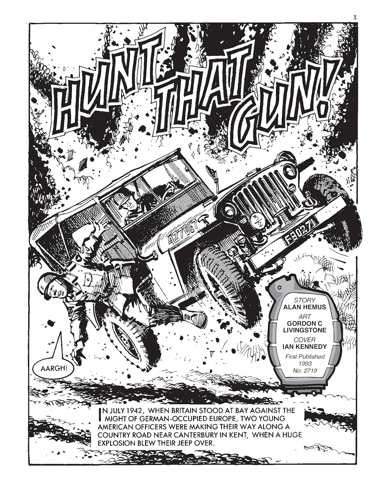 Commando #5214: Hunt That Gun!