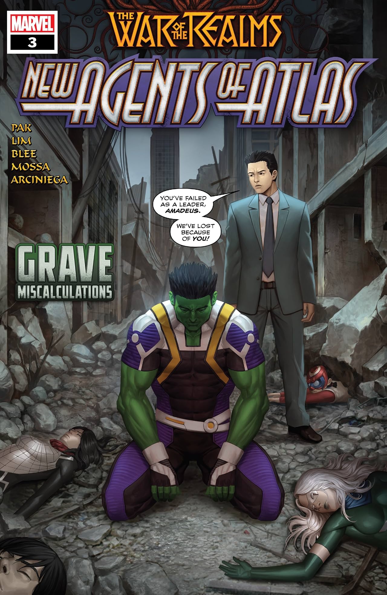 War Of The Realms: New Agents Of Atlas (2019) No.3 (sur 4) War Of The Realms: New Agents Of Atlas (2019) No.3 (sur 4)