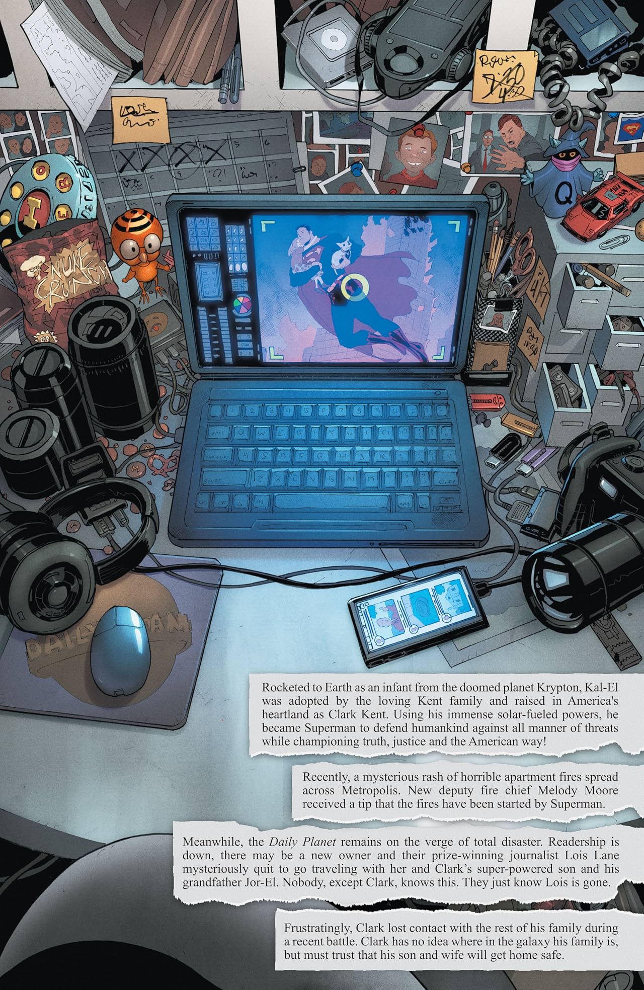 Superman - Action Comics (2016-) Vol. 1: Invisible Mafia