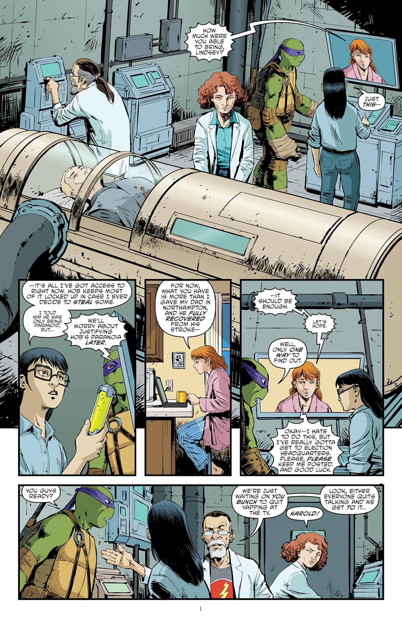 Teenage Mutant Ninja Turtles #95