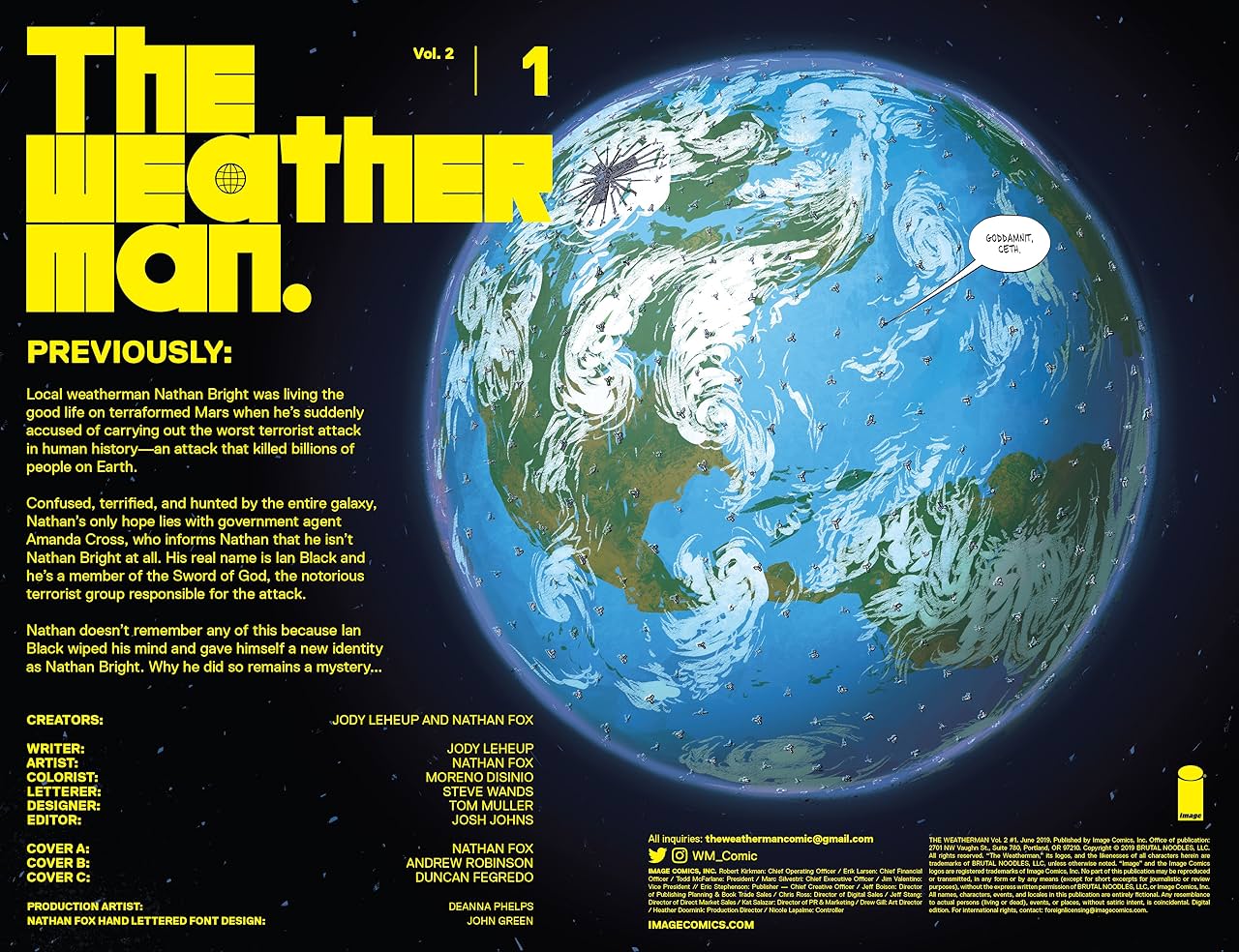 The Weatherman Vol. 2 #1