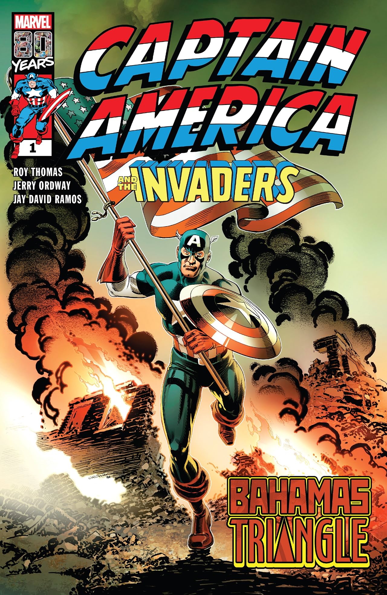 Captain America & The Invaders: The Bahamas Triangle (2019) No.1 Captain America & The Invaders: The Bahamas Triangle (2019) No.1