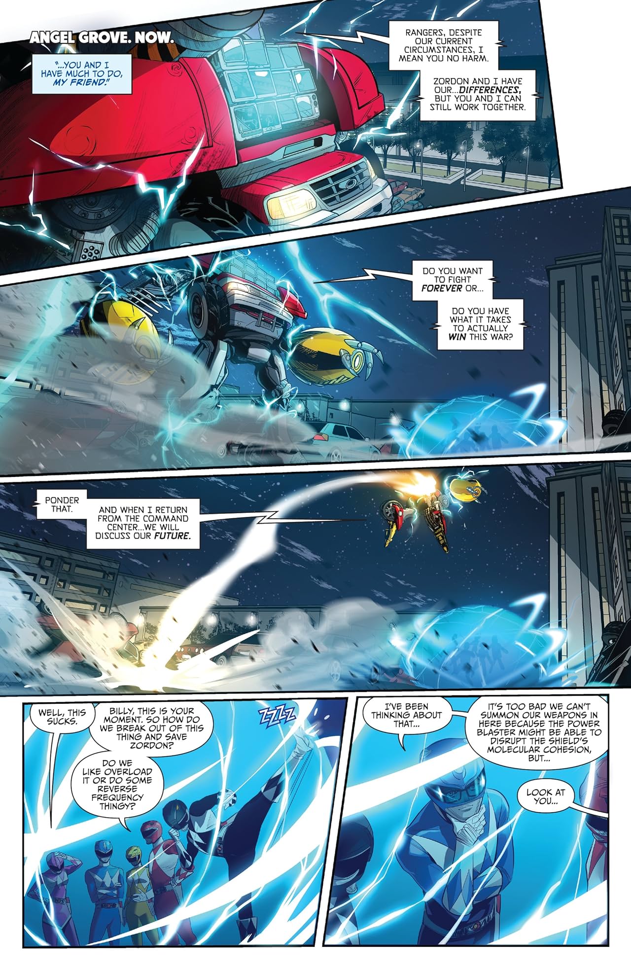 Saban's Go Go Power Rangers: Forever Rangers #1