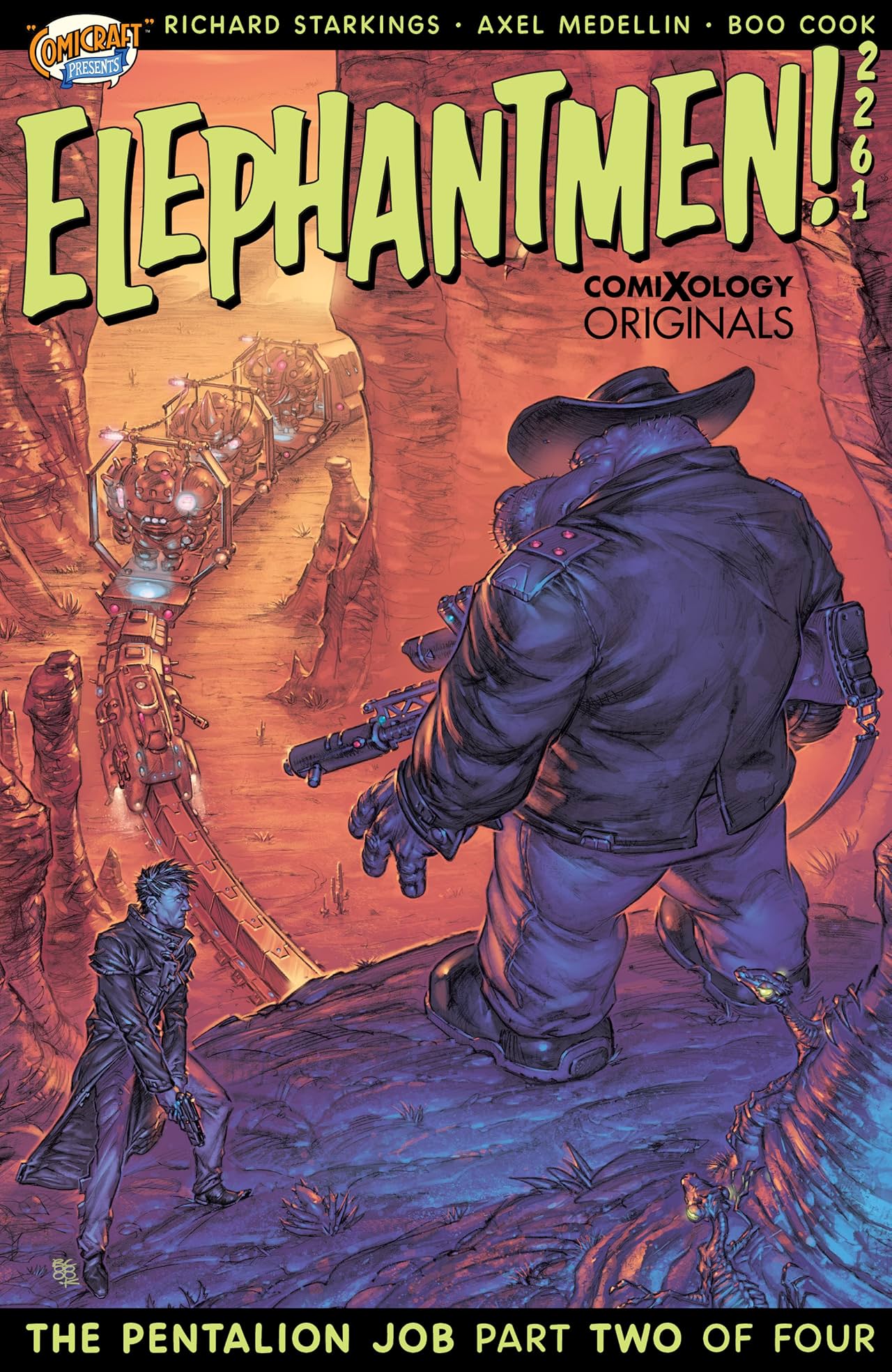 Elephantmen 2261 Season Two (comiXology Originals) #2 (of 4): The Pentalion Job
