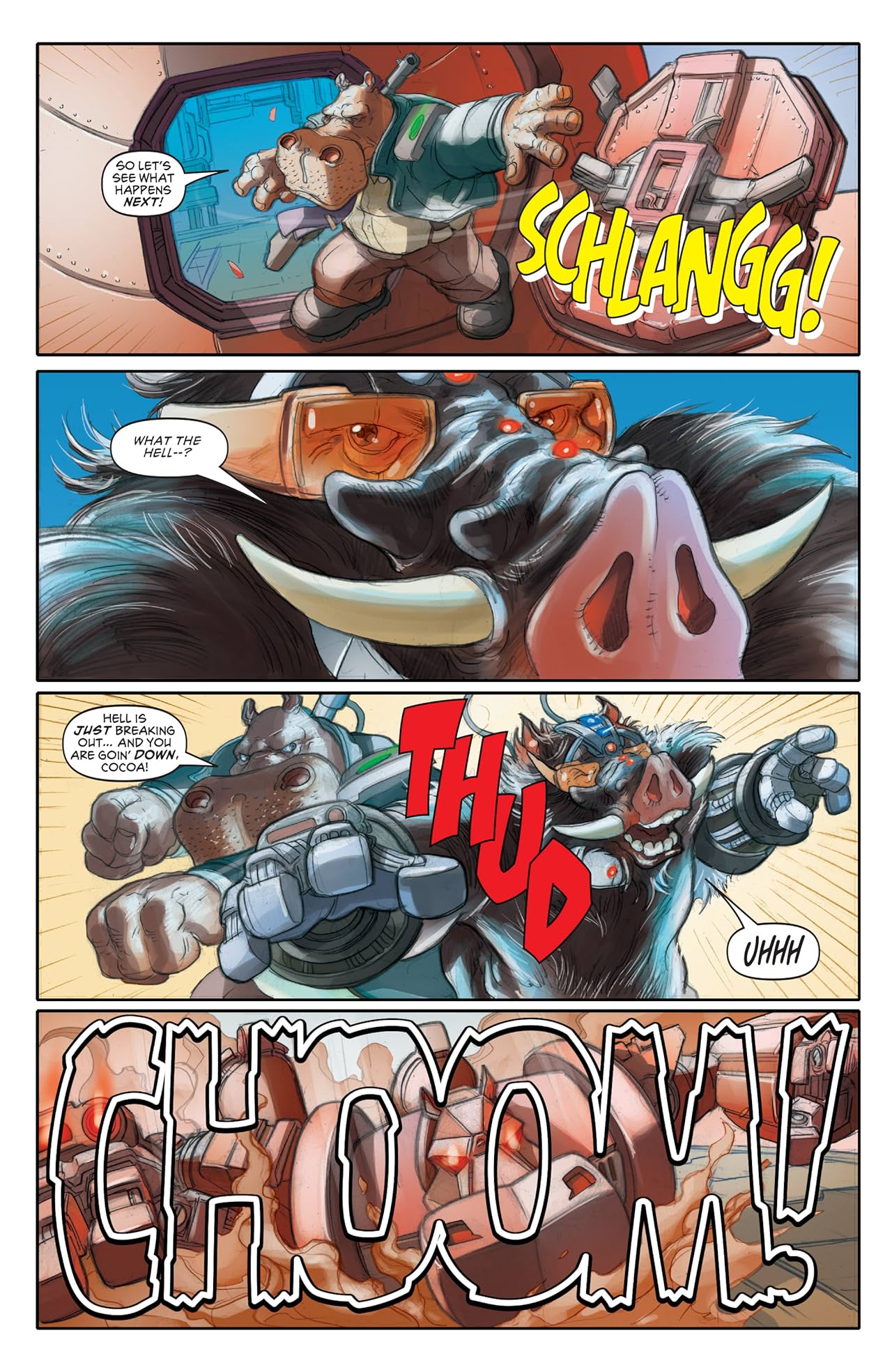 Elephantmen 2261 Season Two (comiXology Originals) #3 (of 4): The Pentalion Job