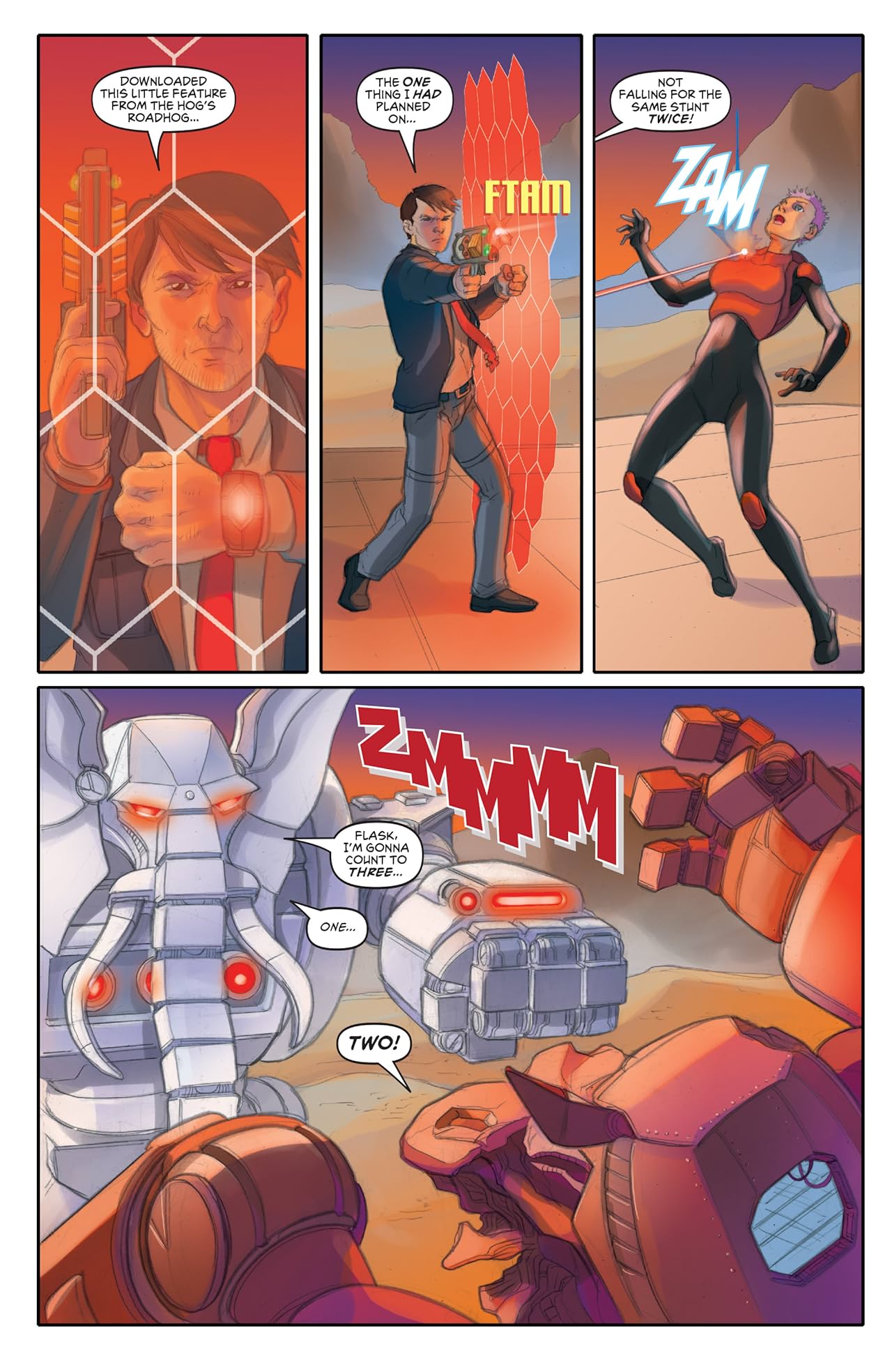 Elephantmen 2261 Season Two (comiXology Originals) #4 (of 4): The Pentalion Job