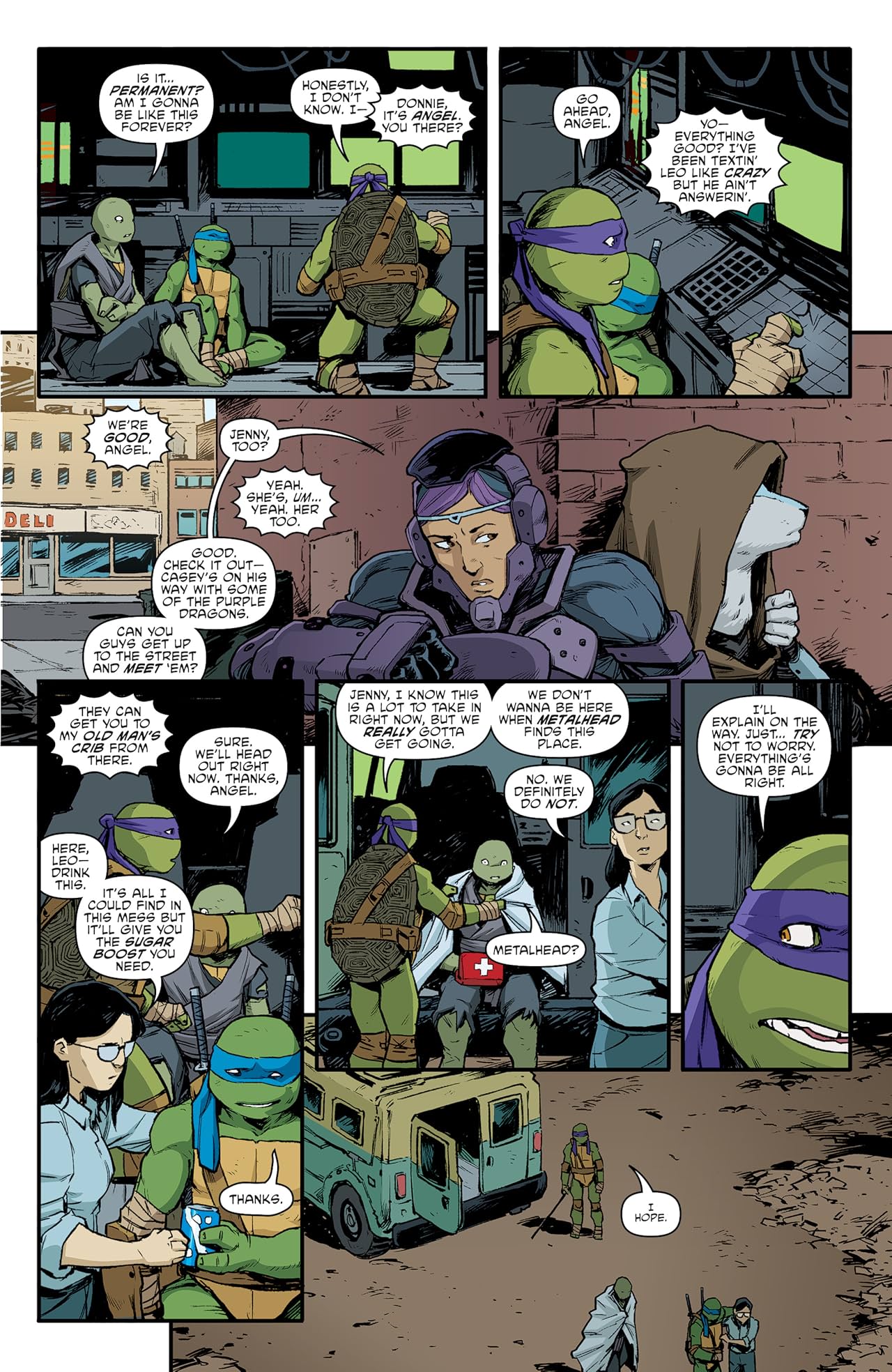 Teenage Mutant Ninja Turtles #96