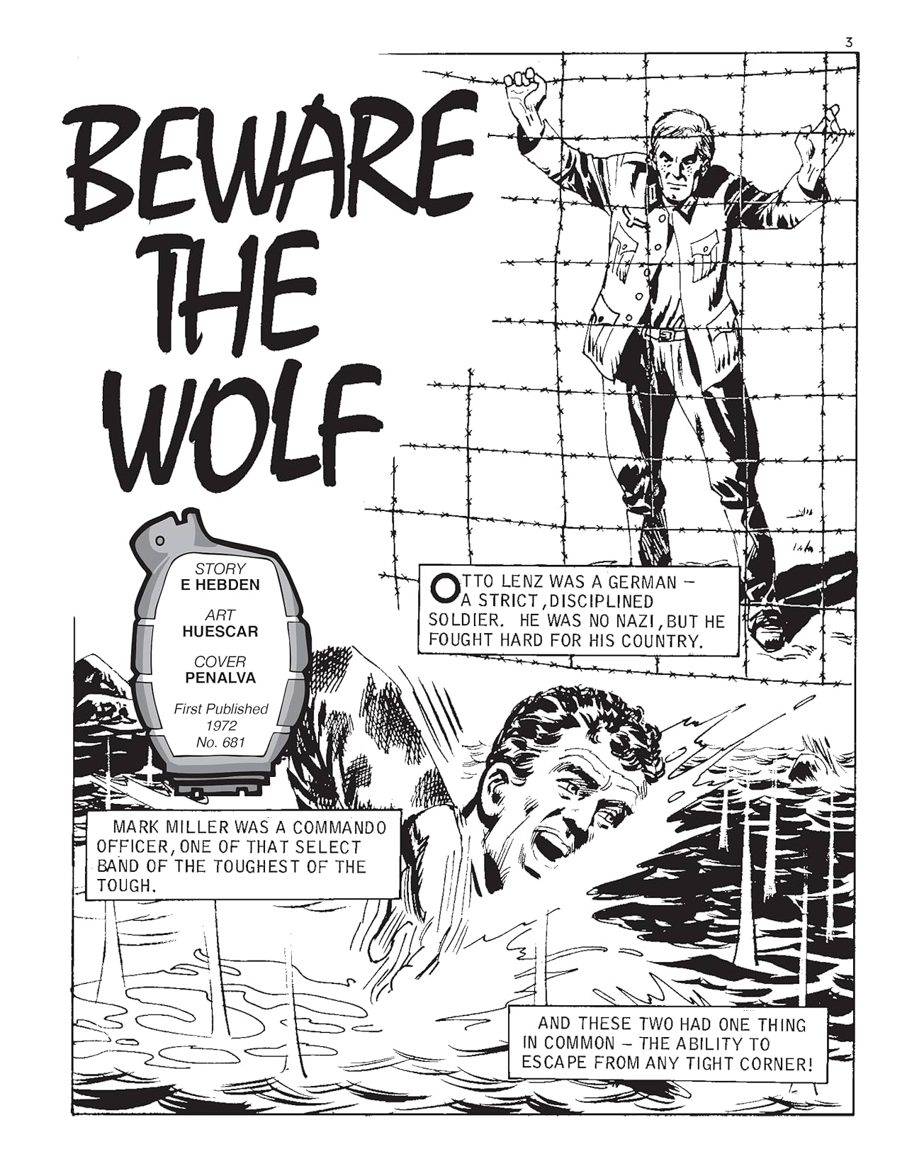Commando #5228: Beware The Wolf