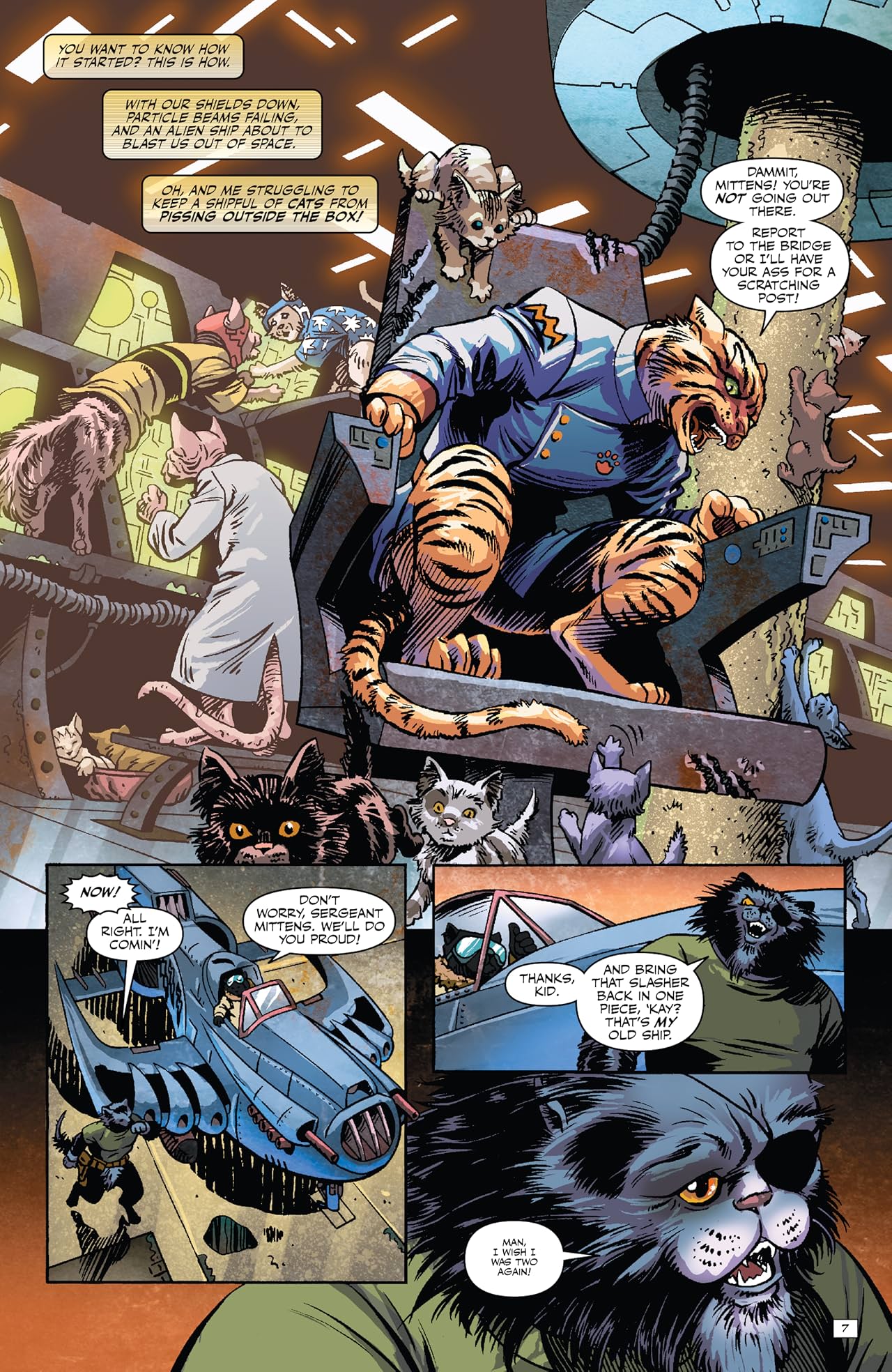 Captain Ginger Vol. 1: Survival Instinct