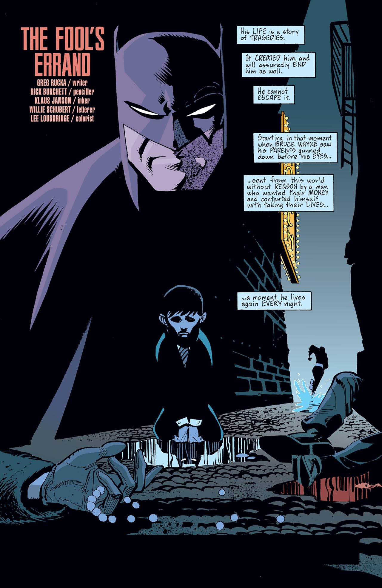 Batman: Bruce Wayne - Murderer?
