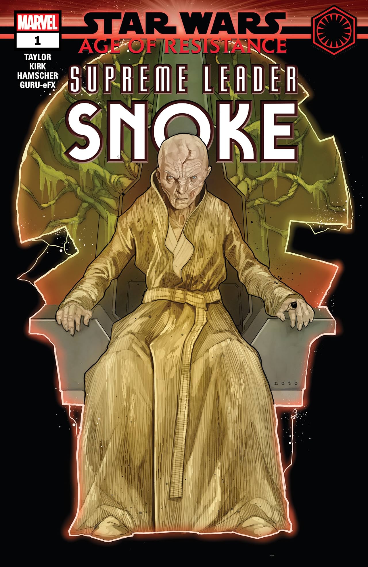 Star Wars: Age Of Resistance - Supreme Leader Snoke (2019) No.1 Star Wars: Age Of Resistance - Supreme Leader Snoke (2019) No.1