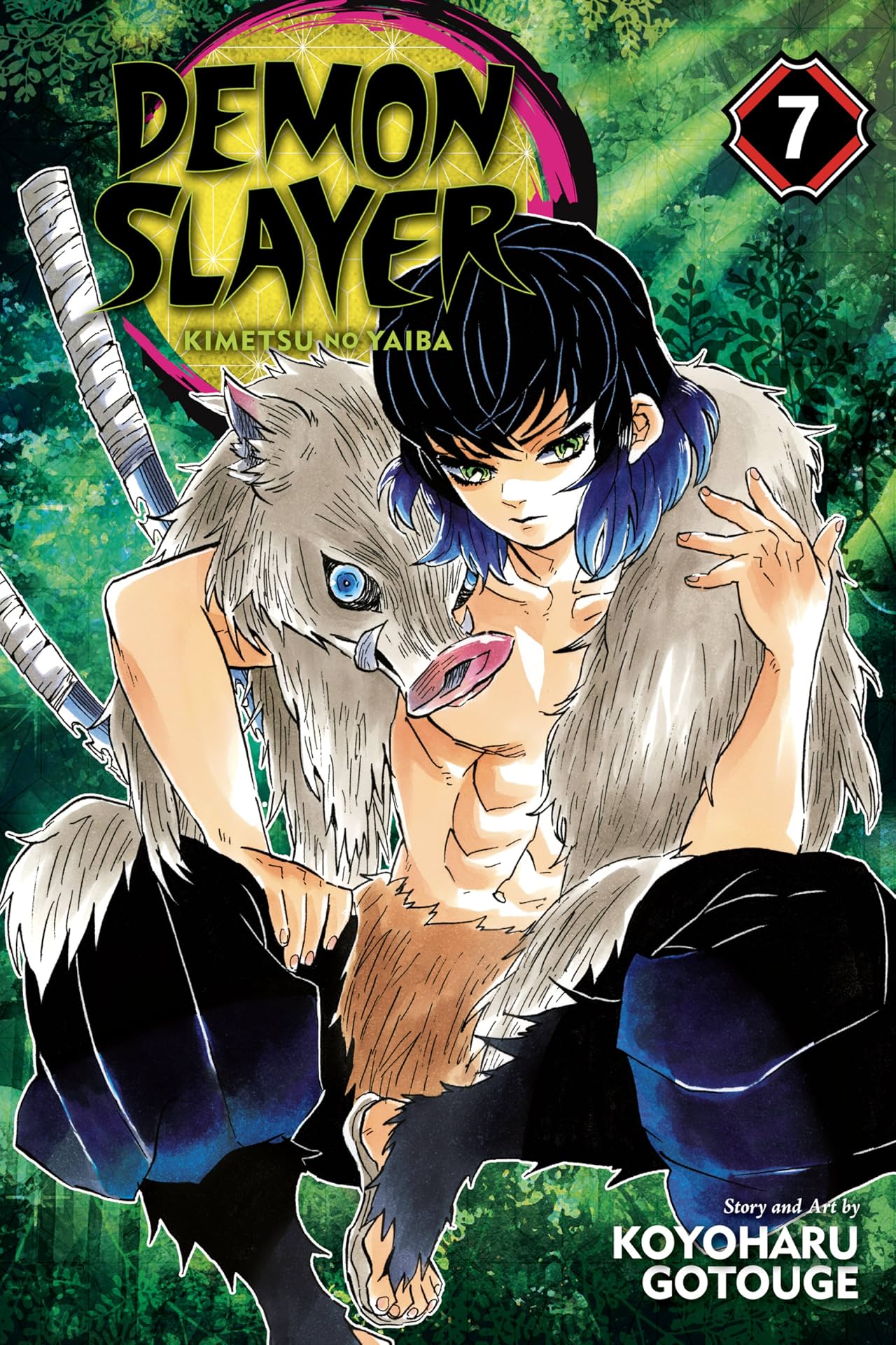 Demon Slayer: Kimetsu no Yaiba Vol. 7: Trading Blows At Close Quarters