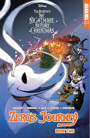 Disney Manga: Tim Burton's The Nightmare Before Christmas -- Zero's Journey Graphic Novel Book 2 Vol. 2