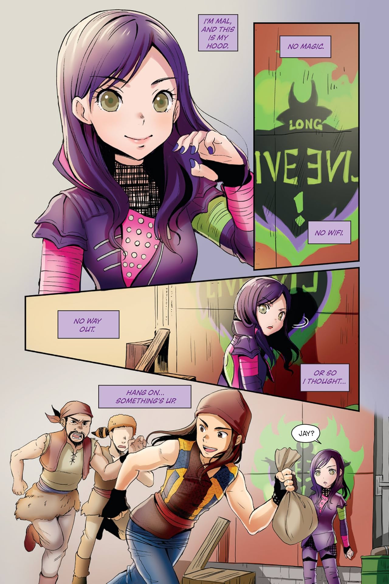 Disney Manga: Descendants - The Rotten to the Core Trilogy Vol. 1