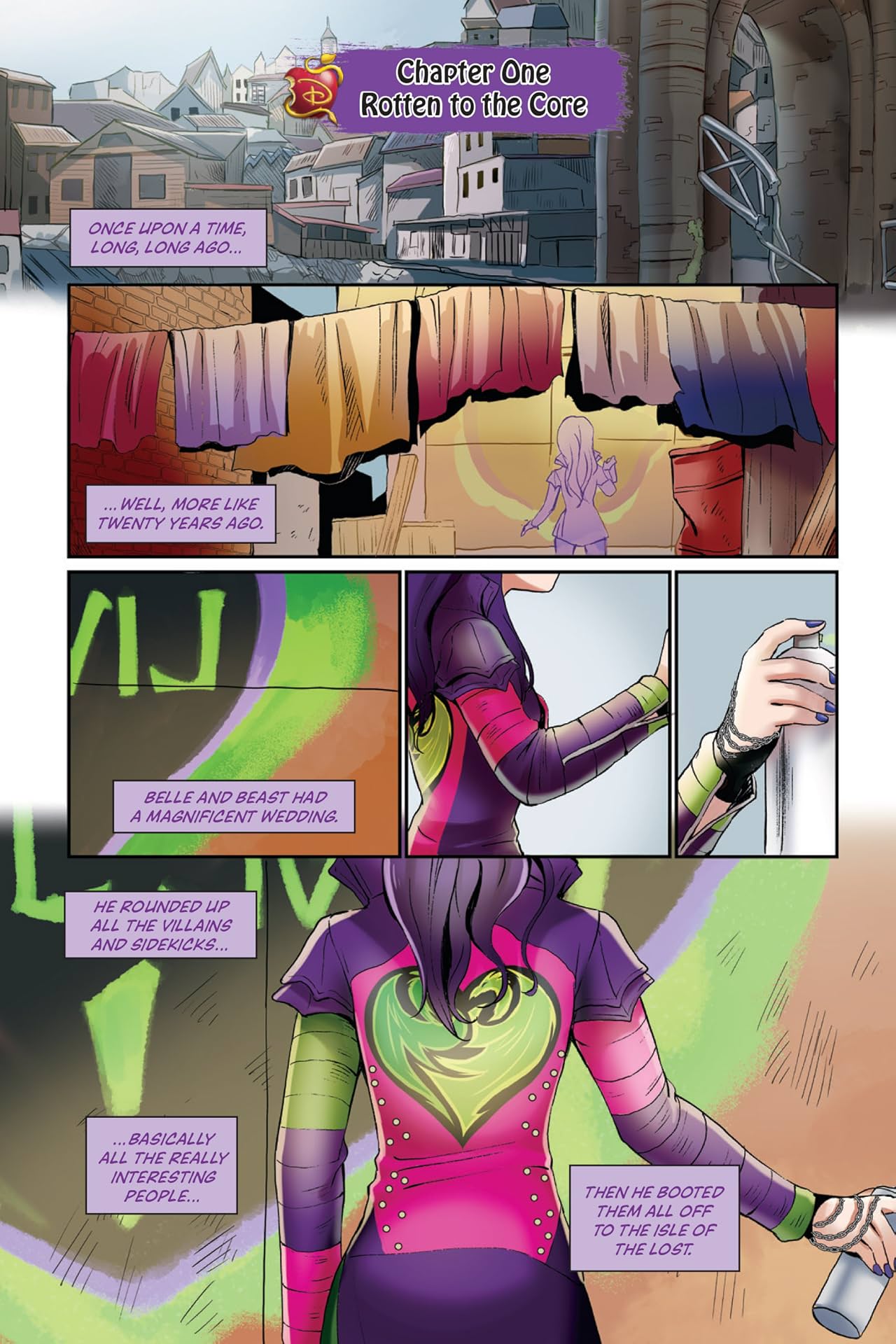 Disney Manga: Descendants - The Rotten to the Core Trilogy Vol. 1