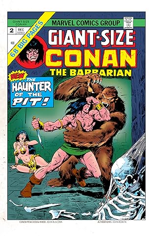 Conan The Barbarian Giant-Size (1974-1975) #2