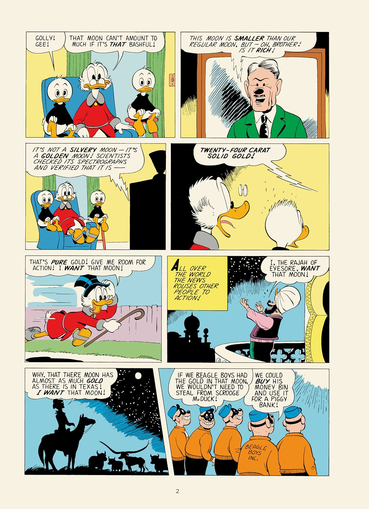 Walt Disney's Uncle Scrooge Vol. 22: The Twenty-Four Carat Moon