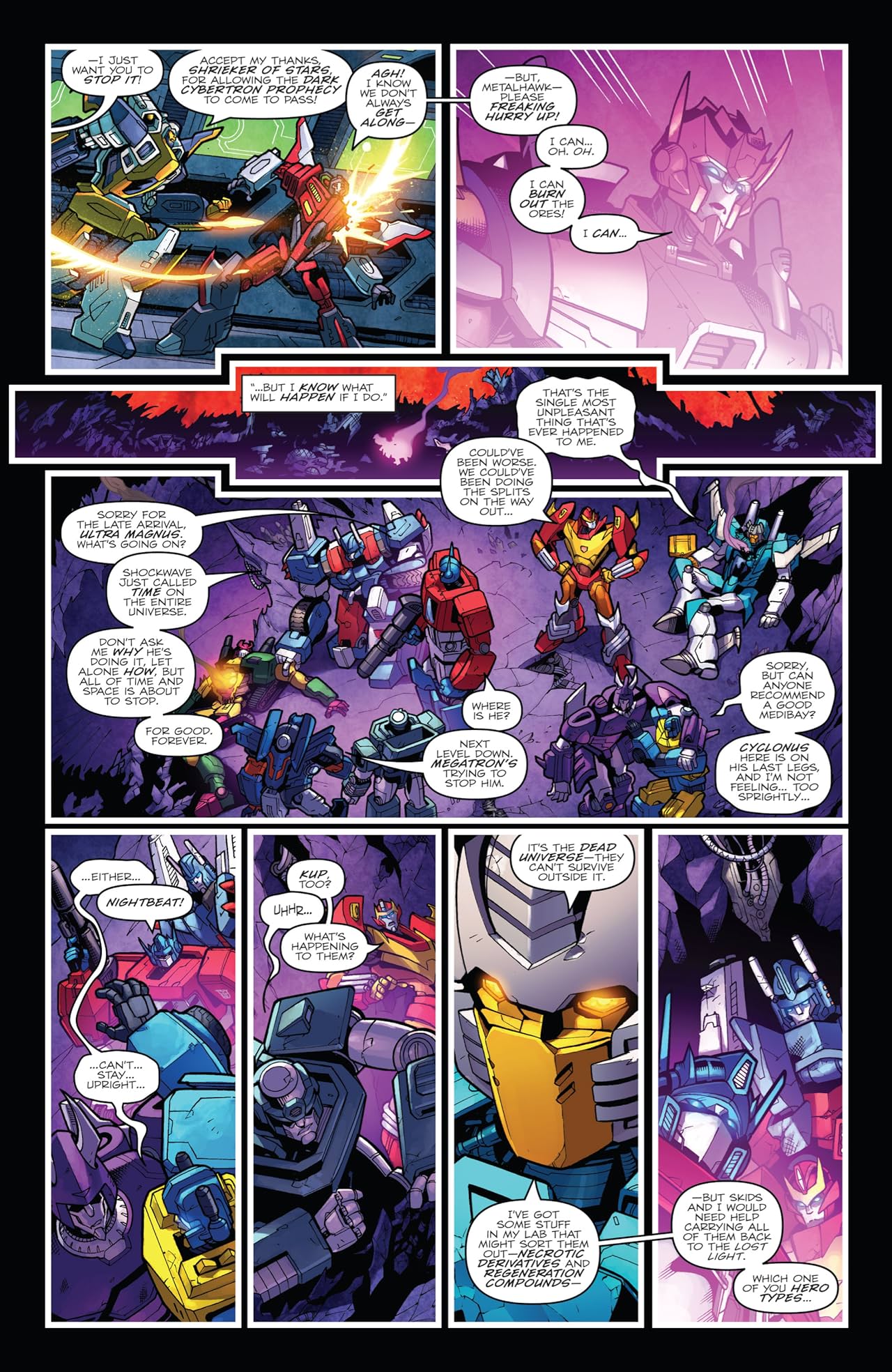 Transformers Dark Cybertron Finale Comics by comiXology