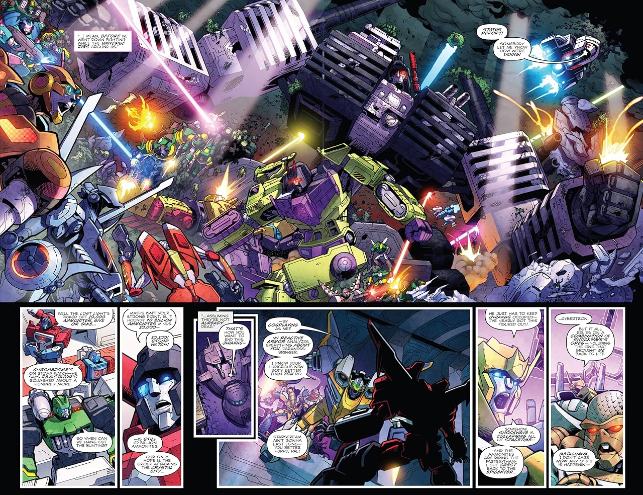 Transformers Dark Cybertron Finale Comics by comiXology