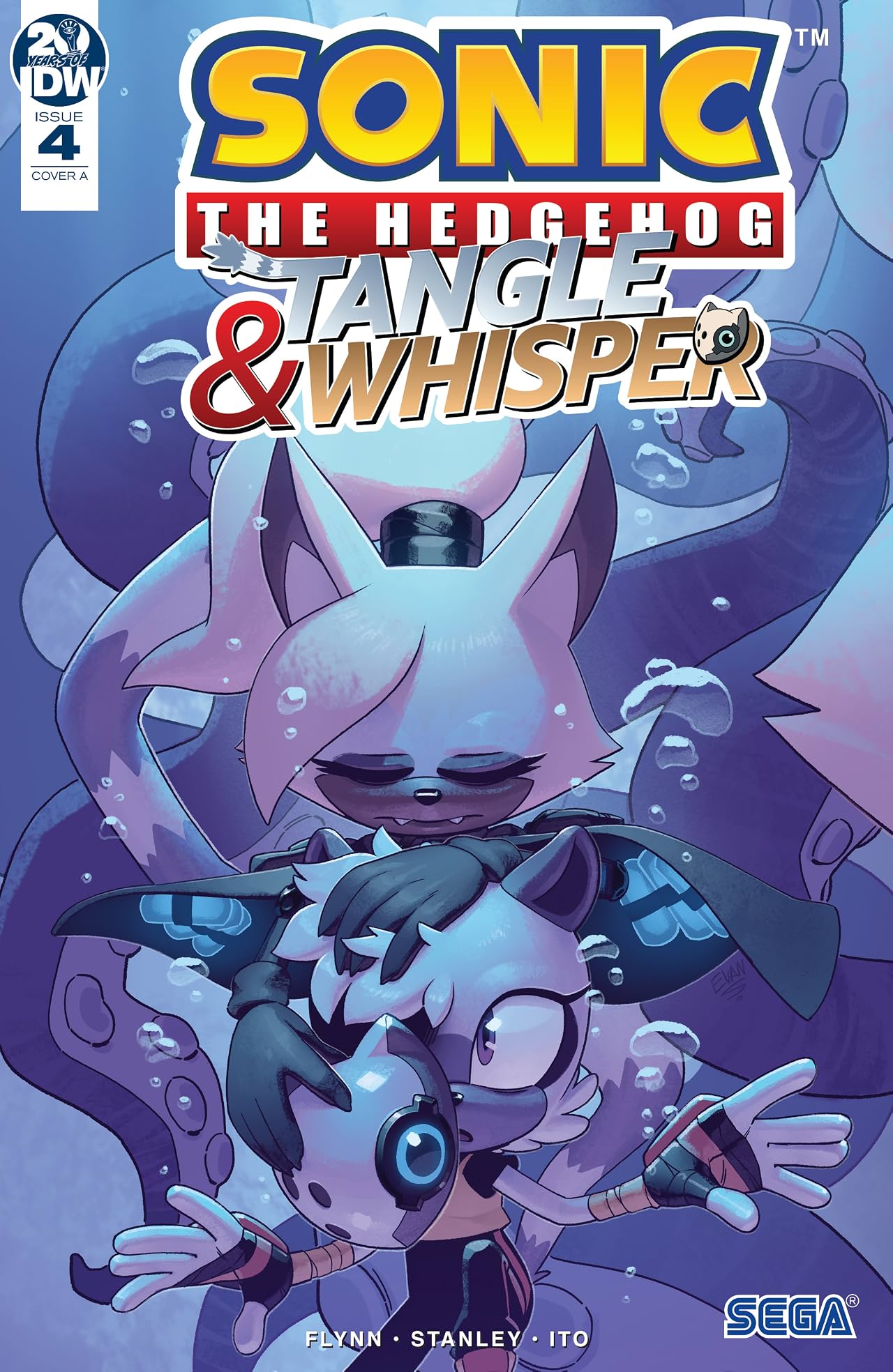 Sonic the Hedgehog: Tangle & Whisper No.4