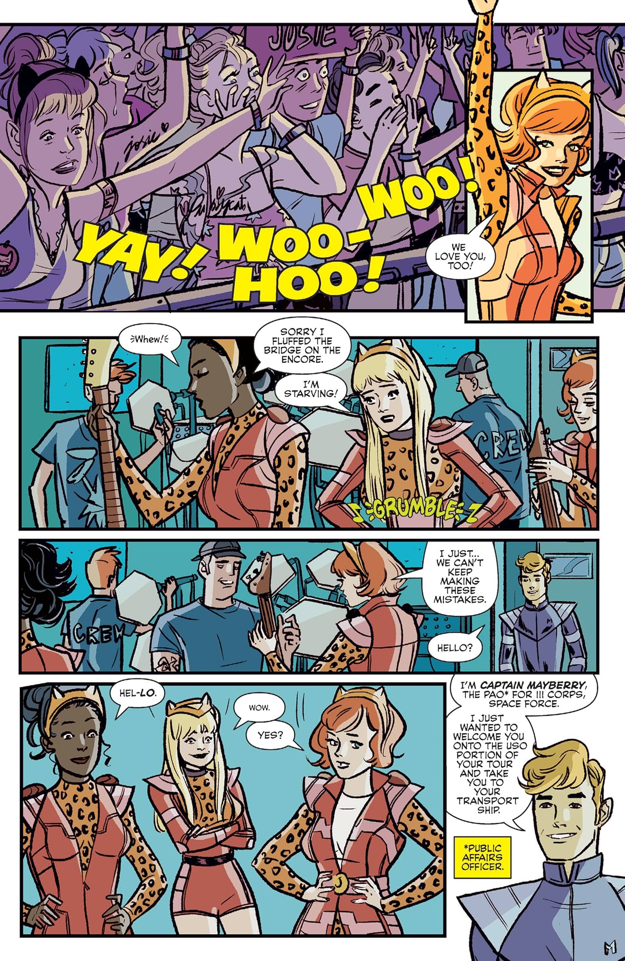 Josie and the Pussycats in Space (comiXology Originals) #1 (of 5)