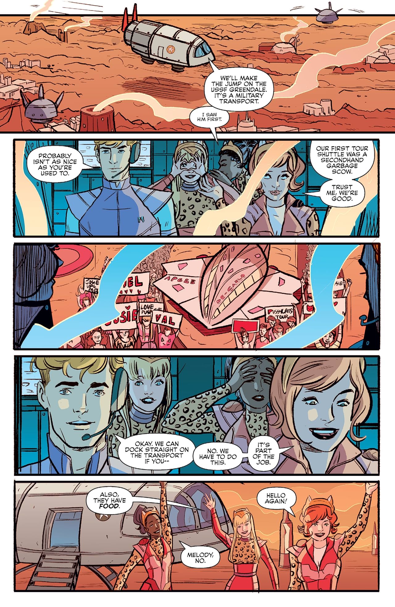 Josie and the Pussycats in Space (comiXology Originals) #1 (of 5)