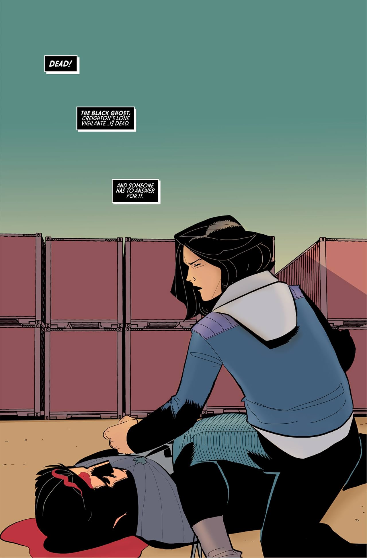 The Black Ghost (comiXology Originals) #2 (of 5)