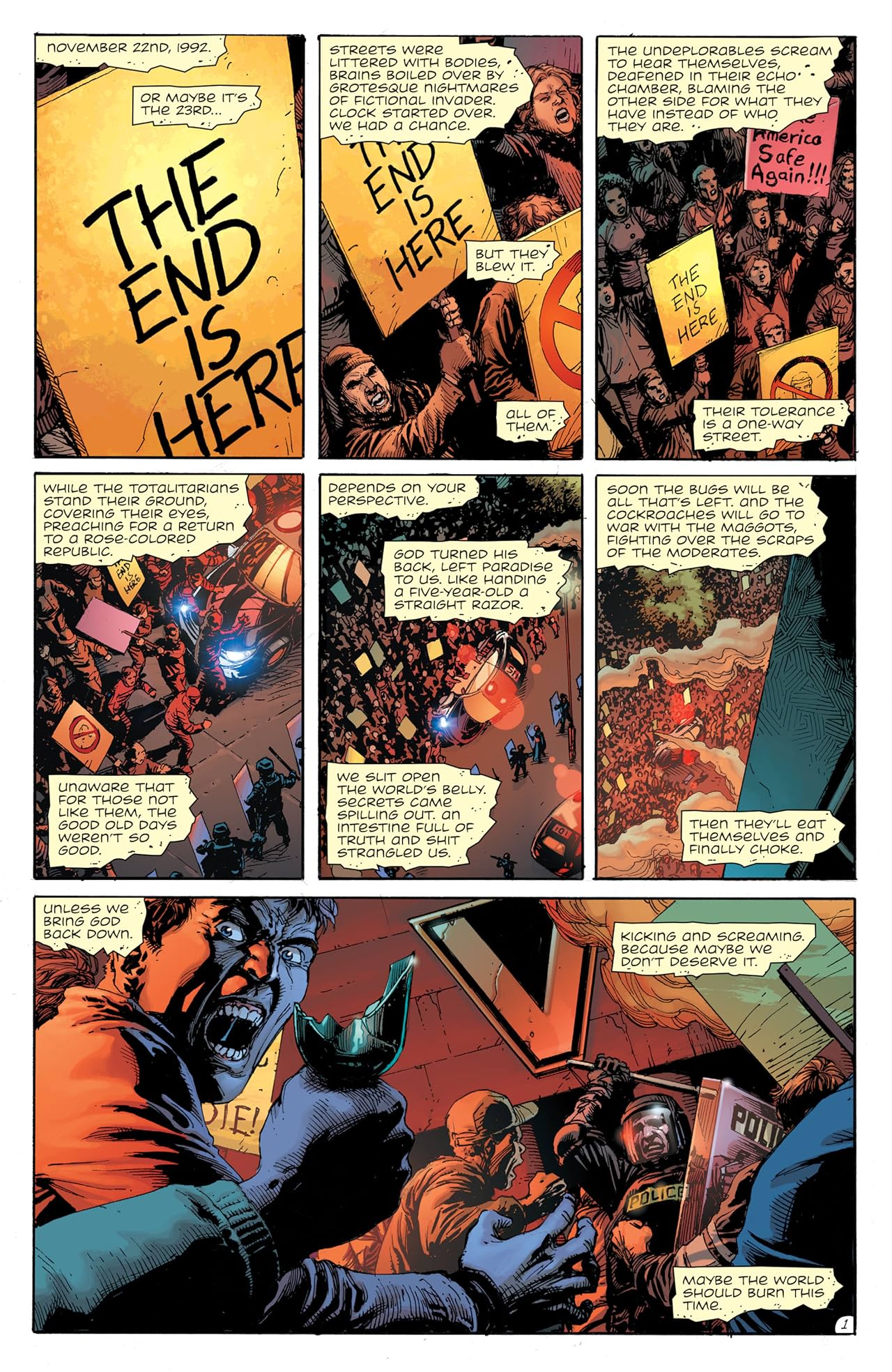 Doomsday Clock Part 1 Comics by comiXology